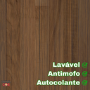 Ver imagem 4 de Papel de Parede Madeira Sala Marrom Autocolante