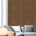 Ver imagem 2 de Papel de Parede Madeira Sala Marrom Autocolante