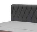 Ver imagem 2 de Cabeceira Viena Plus Casal 1400mm Suede Cinza - Simbal