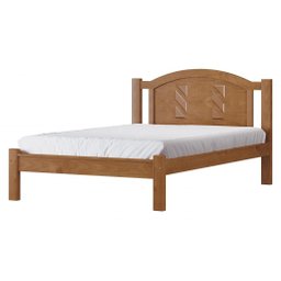 Cama Casal Resistente de Madeira - Grécia - 4
