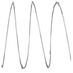 Concertina Galvanizada Simples 30cm 5m Com kit Instalação Minasul - 2 Concertina Galvanizada Simples 30cm 5m Com kit Instalação Minasul - 2