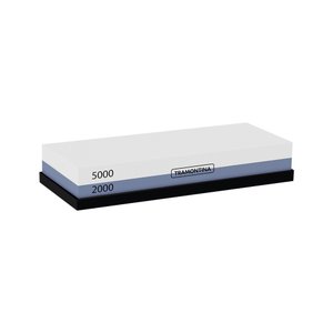 Pedra para Afiar Facas Tramontina Profio 24037000 Dupla Face Preto 24037000
