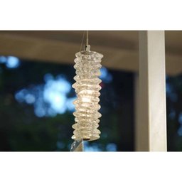 pendente SPINA 1xbipino alt.13cm 127V vidro Bella KL003A - 3 pendente SPINA 1xbipino alt.13cm 127V vidro Bella KL003A - 3