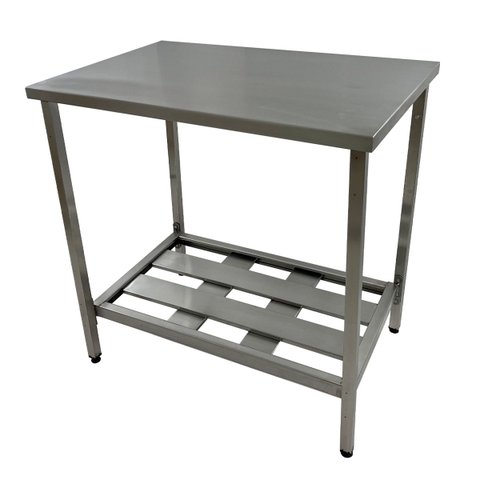 Mesa Aço Inox Profissional 120x70x90 cm Nortinox