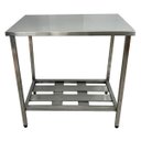 Ver imagem 2 de Mesa Aço Inox Profissional 120x70x90 cm Nortinox