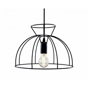 pendente MIRAGE 1xbulbo metal preto Mart 6599