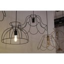 Ver imagem 2 de pendente MIRAGE 1xbulbo metal dourado Mart 6600