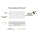 Ver imagem 4 de Rack com Painel e Suporte TV 65" Flórida Multimóveis V3112