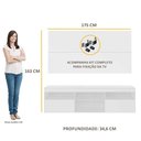 Ver imagem 7 de Rack com Painel e Suporte TV 65" Flórida Multimóveis V3112