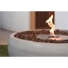 Lareira Ecológica Externa Cimento Queimador Inox 304 - Porak Bacia 100 cm - 8