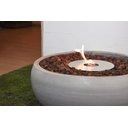 Ver imagem 2 de Lareira Ecológica Externa Cimento Queimador Inox 304 - Porak Bacia 100 cm