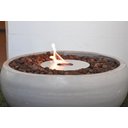 Ver imagem 5 de Lareira Ecológica Externa Cimento Queimador Inox 304 - Porak Bacia 100 cm