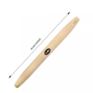 Rolo de Massa Madeira Walfos para Bolo Antiaderente Elashopp 40cm