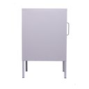 Ver imagem 5 de Armário de Aço Decorativo Multiuso C/ Chave Cinza