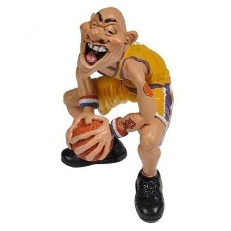 Miniatura Caricatura Dejogador De Basquete Elliot 11,5x10x16cm - Ledlustre - 1