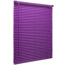 Ver imagem 1 de Persiana Horizontal PVC Lilás 140 (L) x 140 (A) Cortina Completa C/ Kit de instalação 1,40 x 1,40