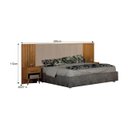 Ver imagem 4 de Dormitorio Casal Ripado 2PÇS 6 Portas Verona - Arbo Design