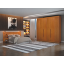 Ver imagem 1 de Dormitorio Casal Ripado 2PÇS 6 Portas Verona - Arbo Design