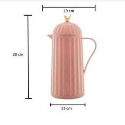 Garrafa Térmica Plástico Bird 1L Bon Gourmet Nude - 3