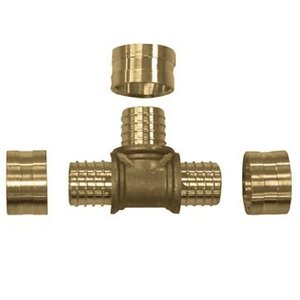 Tê Redução Central E Lateral 32X25X25 Pex, Emmeti