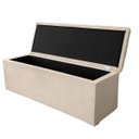 Ver imagem 6 de Recamier Bau Estofado Casal Queen Padrão Anita 160 Cm Veludo