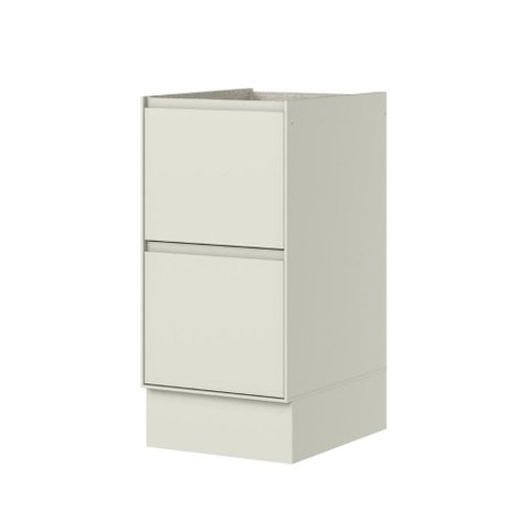Balcão Gaveteiro 2 Gavetas Fineze Henn 40cm (sem Tampo) Modulado