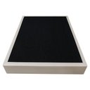 Ver imagem 5 de Base Box para Cama Casal 138x188cm Liz S05 Sintético Bege - Mpozenato