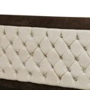Ver imagem 3 de Cabeceira Casal Queen 160 Cm para Cama Box Berlim Marrom Marfim