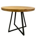 Ver imagem 1 de Mesa de Madeira Maciça para Restaurante 80cm 4 Lugares