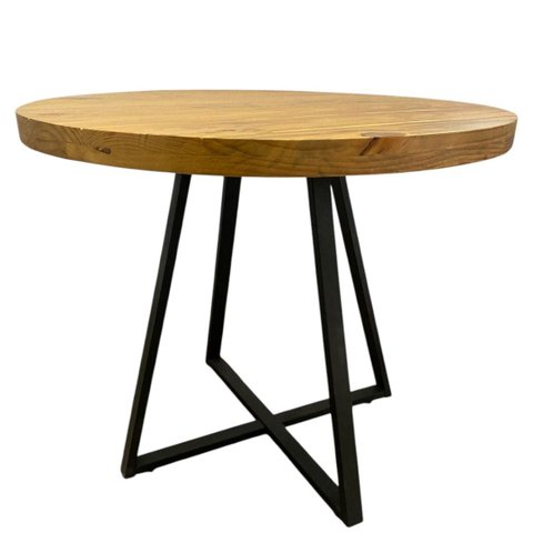 Mesa de Madeira Maciça para Restaurante 80cm 4 Lugares