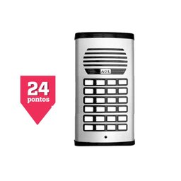 Porteiro Eletrônico Coletivo Agl 24 Pontos - 1 Porteiro Eletrônico Coletivo Agl 24 Pontos - 1