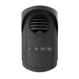 Porteiro Eletrônico Coletivo 4 Pontos Preto - S300 Agl - 2