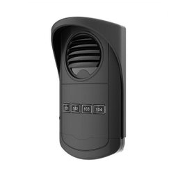 Porteiro Eletrônico Coletivo 4 Pontos Preto - S300 Agl - 1