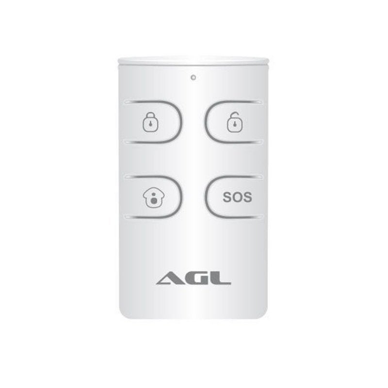 Kit Básico Central de Alarme Wifi Agl Aw-Plus + Sensores + Controle Remoto - 4