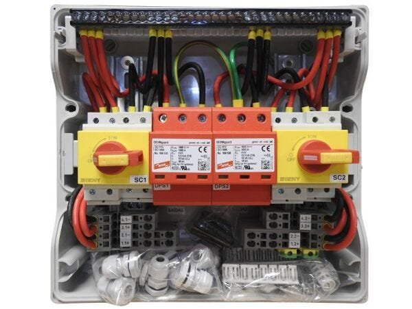 String BOX Proauto Centrium ENERGY PVSB4E2S1000DC Quadro 4 ENTRADAS/2 Saida 4STR - 2