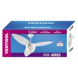 Ventilador de Teto Ventisol Aires Led Branco 3 Pás 127v - 3