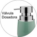 Ver imagem 6 de Porta Sabonete Líquido New Belly Cromo Verde