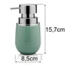 Porta Sabonete Líquido New Belly Cromo Verde - 5