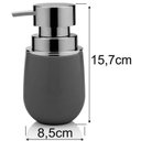 Ver imagem 4 de Porta Sabonete Líquido New Cromo Belly Chumbo