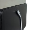 Ver imagem 7 de Cadeira Hidráulica Reclinável Barbeiro Salão Pelegrin PEL-2613 Preto