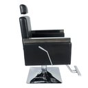 Ver imagem 4 de Cadeira Hidráulica Reclinável Barbeiro Salão Pelegrin PEL-2613 Preto