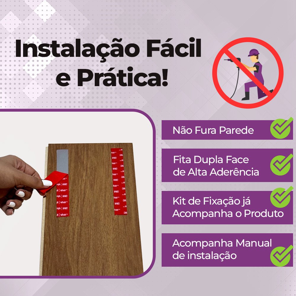 Cabeceira Ripado Modular 7 Caixas Atalaia Cama King Linea Brasil - 5