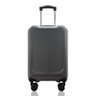 Mala de Viagem Bordo 10kg Abs Rígida Rodas 360º Duplas Cadeado Segredo Gladiador A6mb:grafite - 1