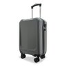 Mala de Viagem Bordo 10kg Abs Rígida Rodas 360º Duplas Cadeado Segredo Gladiador A6mb:grafite - 2