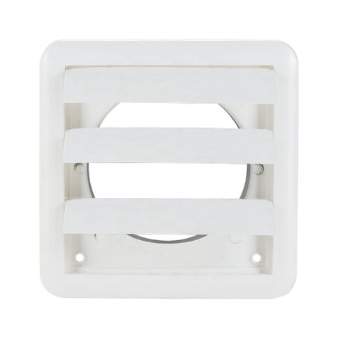 Veneziana Autofechante 100mm Branca Ventisol