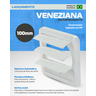 Veneziana Autofechante 100mm Branca Ventisol - 5