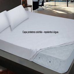 Capa Protetora De Colchão King Impermeável Matelado 1,98x2,03+42 - 1