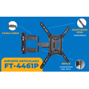 Ver imagem 3 de Suporte Articulado para Tv Led / Oled / Qled 23" até 65" com Peso até 35kg Ft-4461p - Fixatek