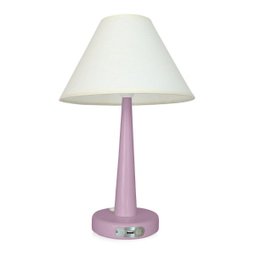 Abajur Gracia com Usb, Lusbe Lilás - 2