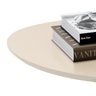 Conjunto Mesa Lateral em Mdf com Pé de Aço - Conjunto com 2 Mesas Off White - 9